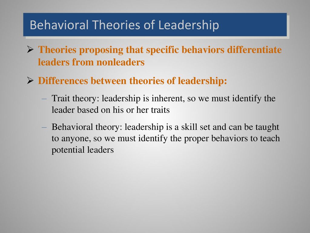 12 Leadership. - Ppt Download