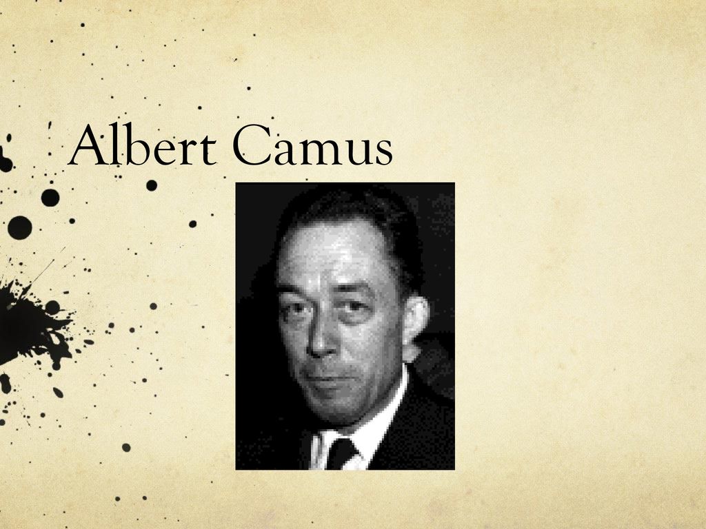 Albert Camus. ppt download