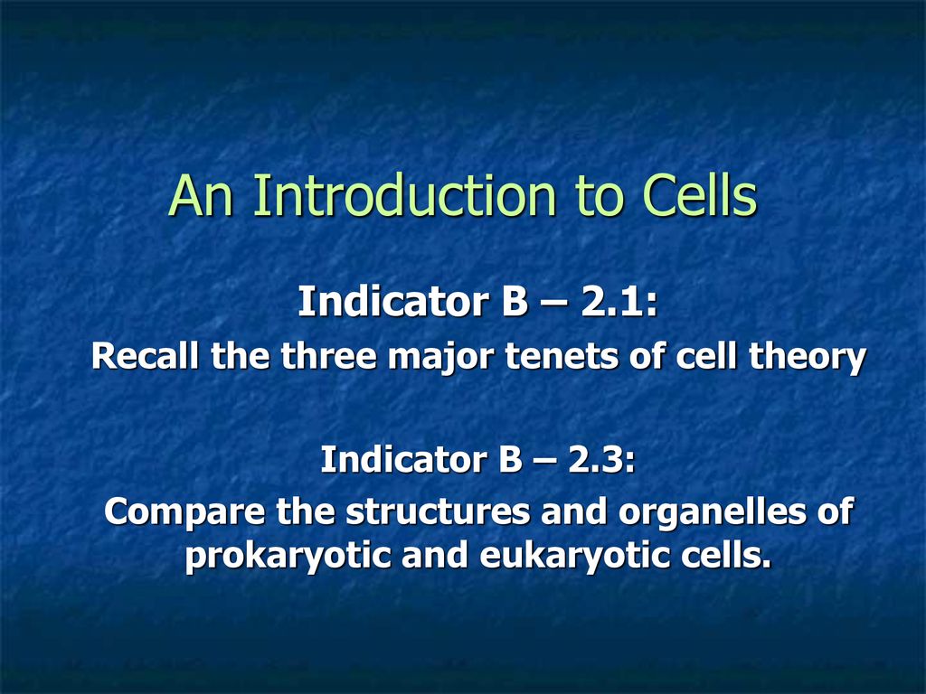 An introduction to cells ppt download