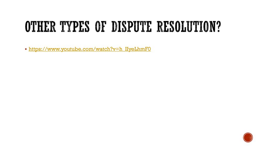 FAMILY LAW DISPUTE RESOLUTION ppt download