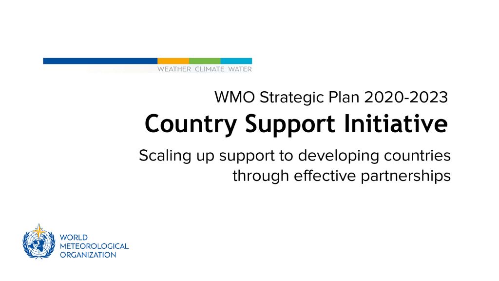 Country Support Initiative ppt download