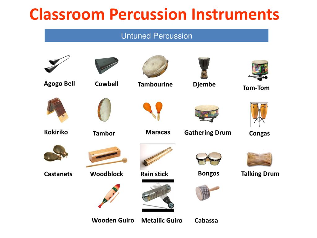 CLASSIFICATION OF MUSICAL INSTRUMENTS The Percussion Family#music #lessons  #theory | pmb.umus.ac.id