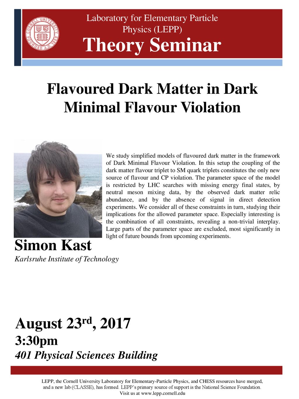 Flavoured dark matter in dark minimal flavour violation ppt download