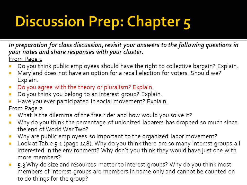 Chapter 5 interests groups (1)