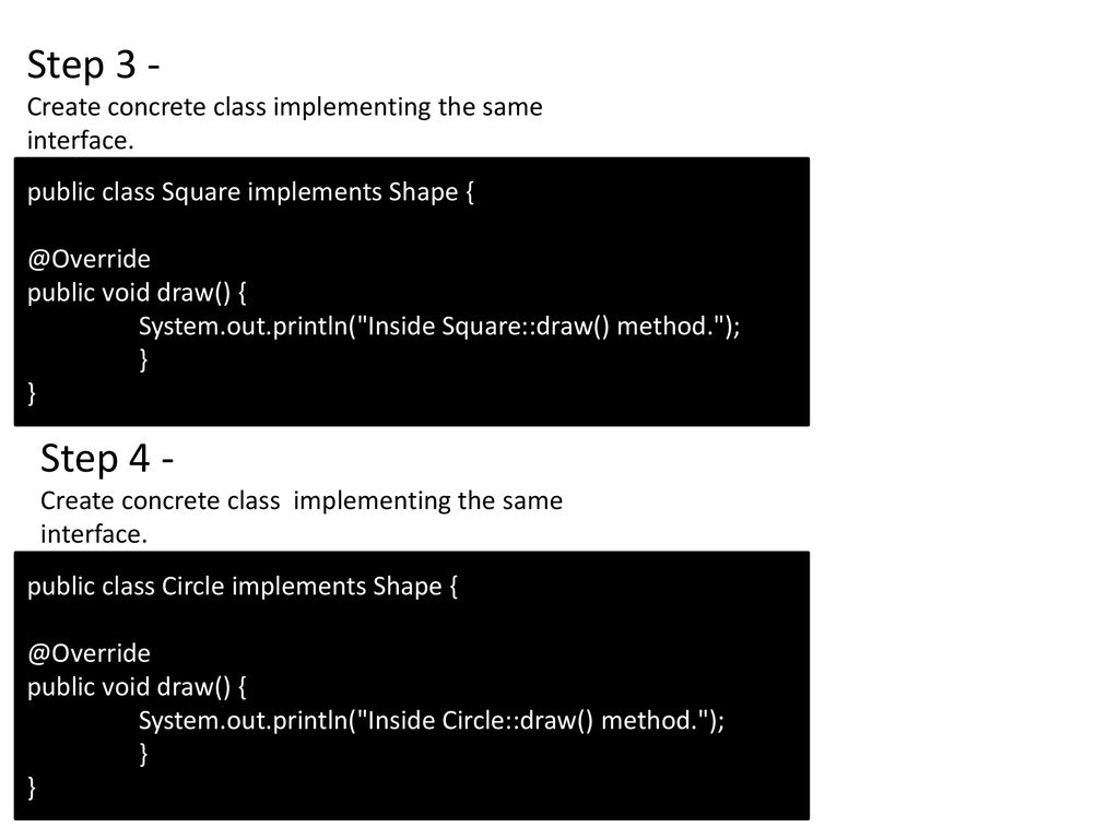 Factory Pattern. - ppt download