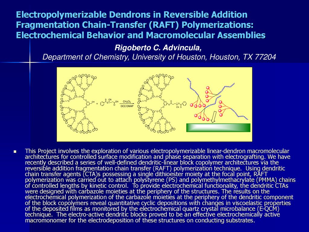 Department of Chemistry, University of Houston, Houston, TX ppt download