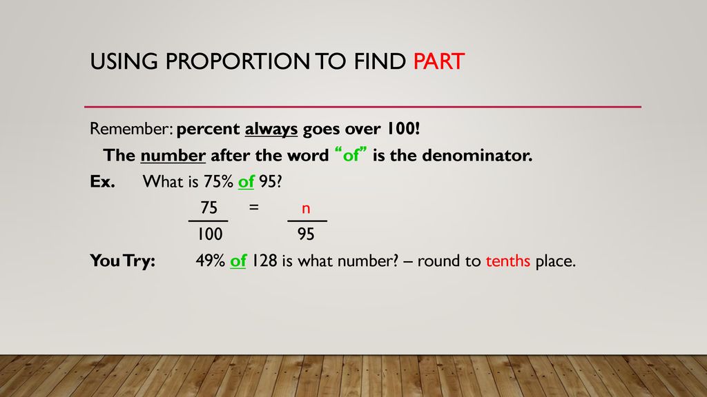 Using Proportions With Percent Ppt Download using-proportions-with-percent-ppt-download