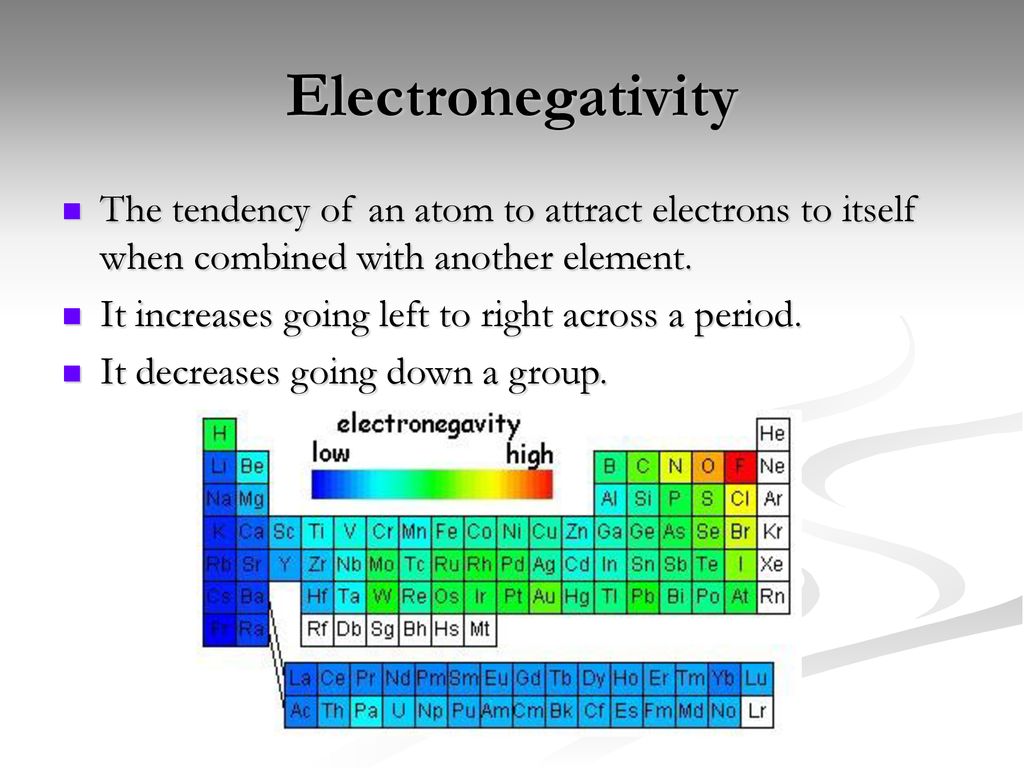 Periodic Trends The physical and chemical properties of the elements ...