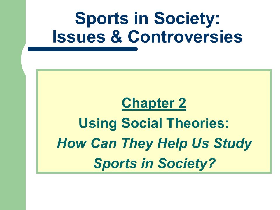 Sports in Society: Issues & Controversies