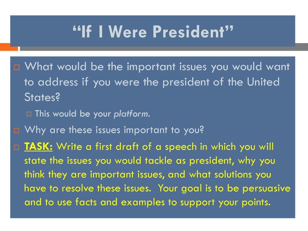 Powerful Presidential Persuasion - ppt download