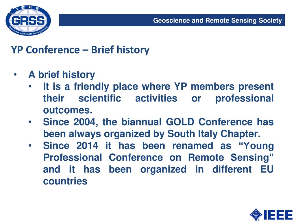YP Conference – Brief history