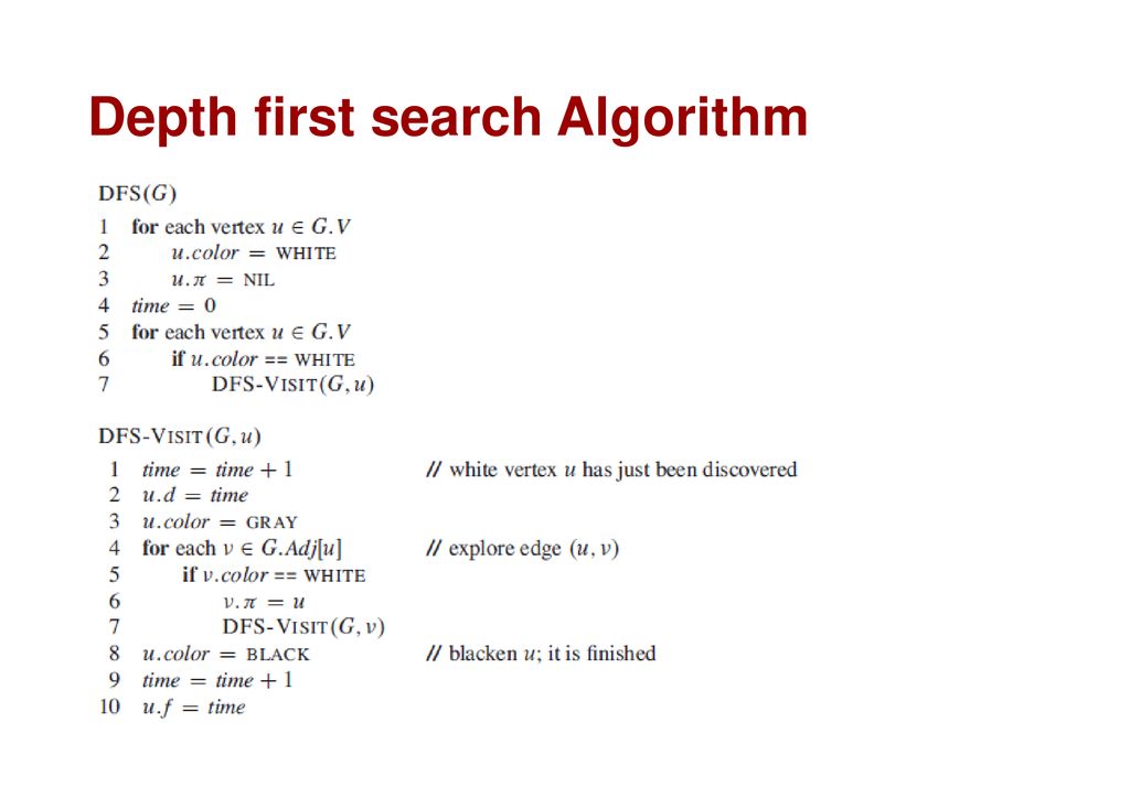 Chapter 22: Elementary Graph Algorithms - ppt download