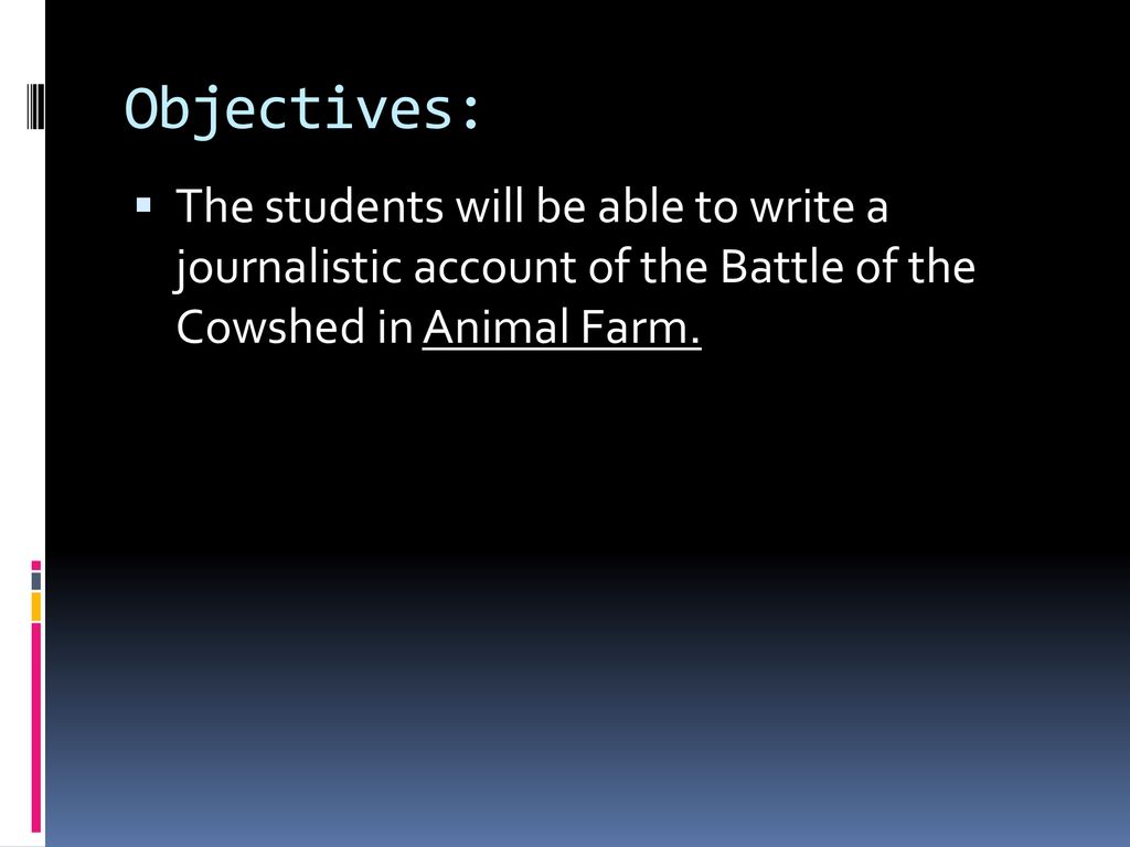 Documenting the battle of the cowshed ppt download