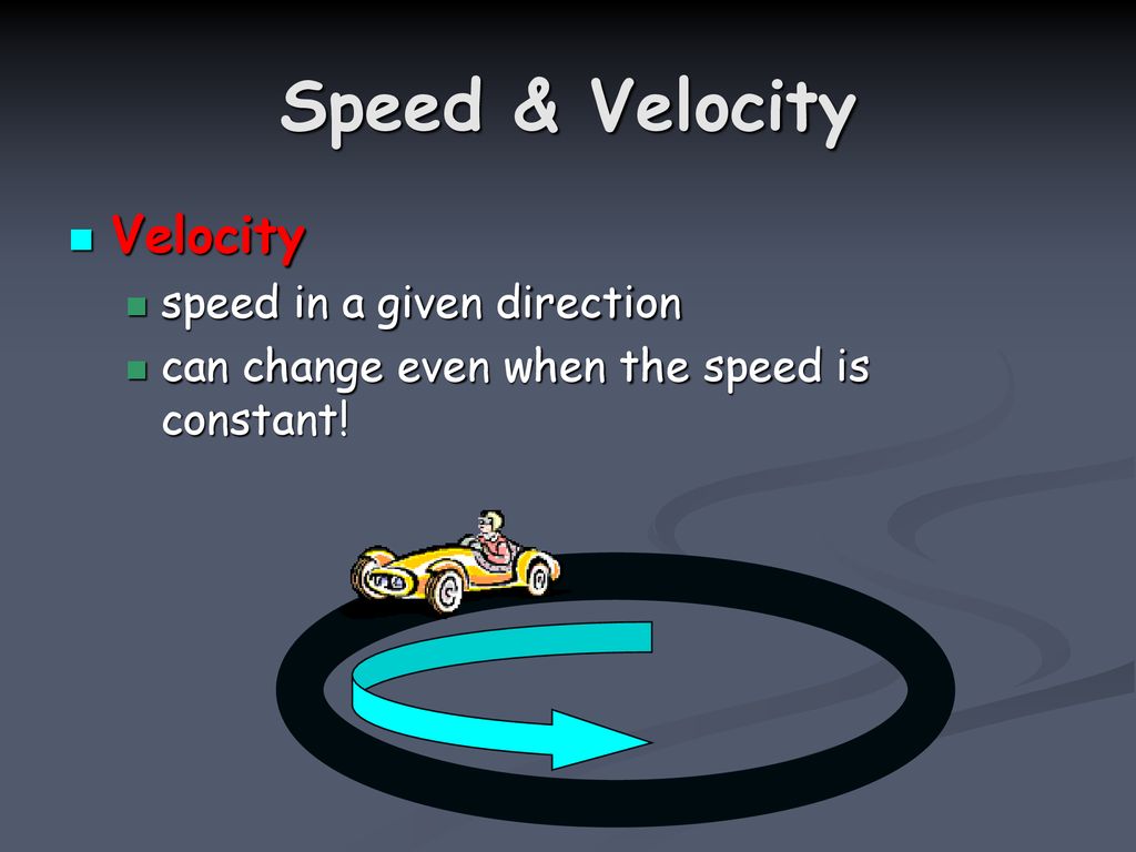 Describing motion motion speed velocity ppt download