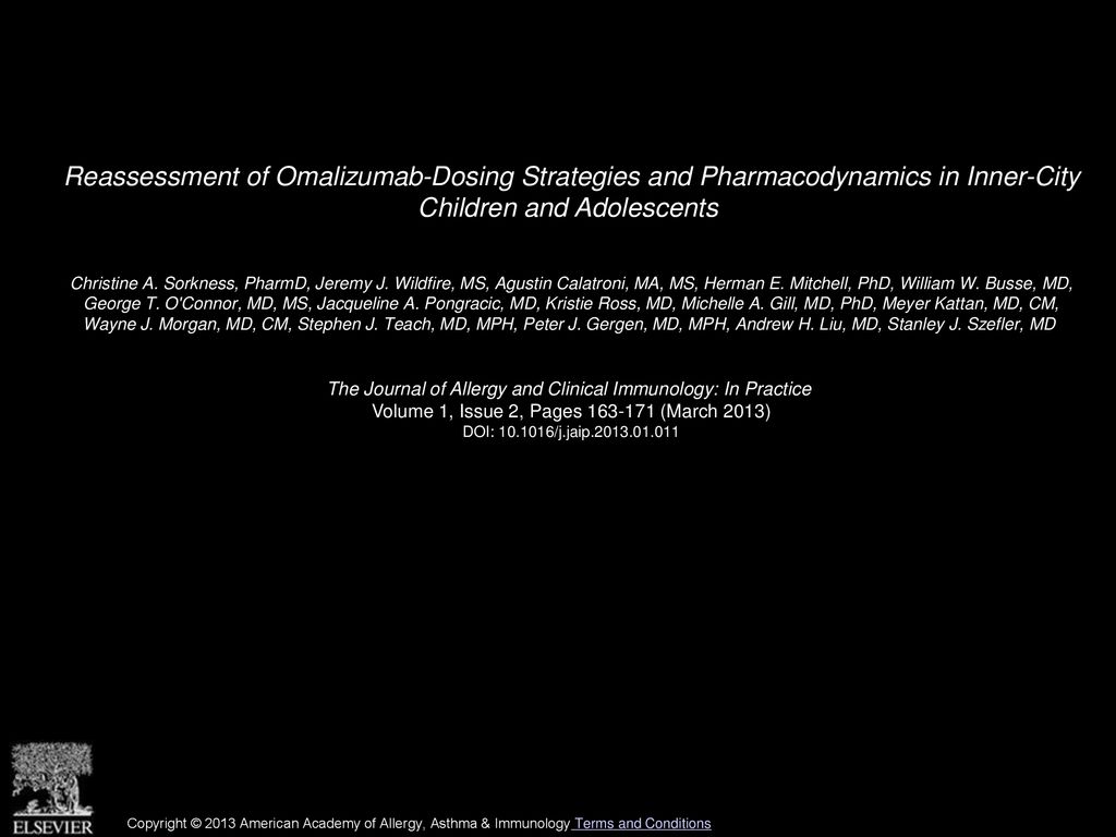 Omalizumab Dosing Chart