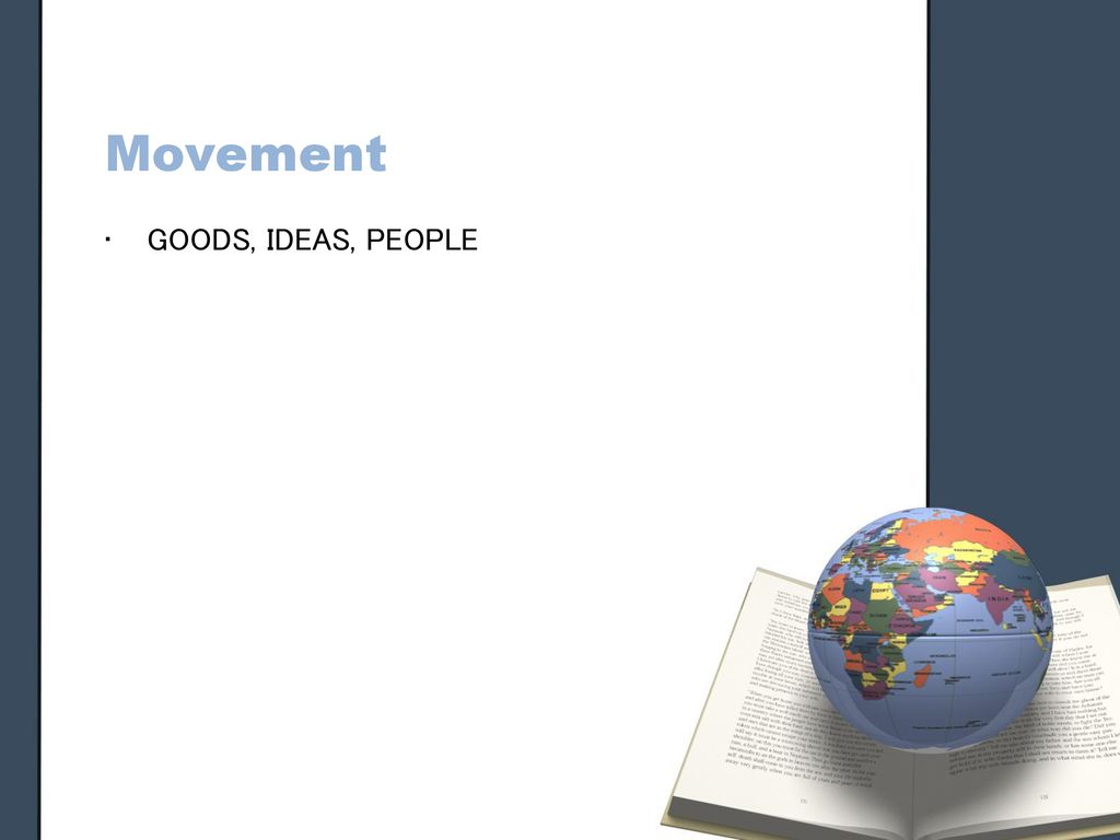 Movement GOODS, IDEAS, PEOPLE