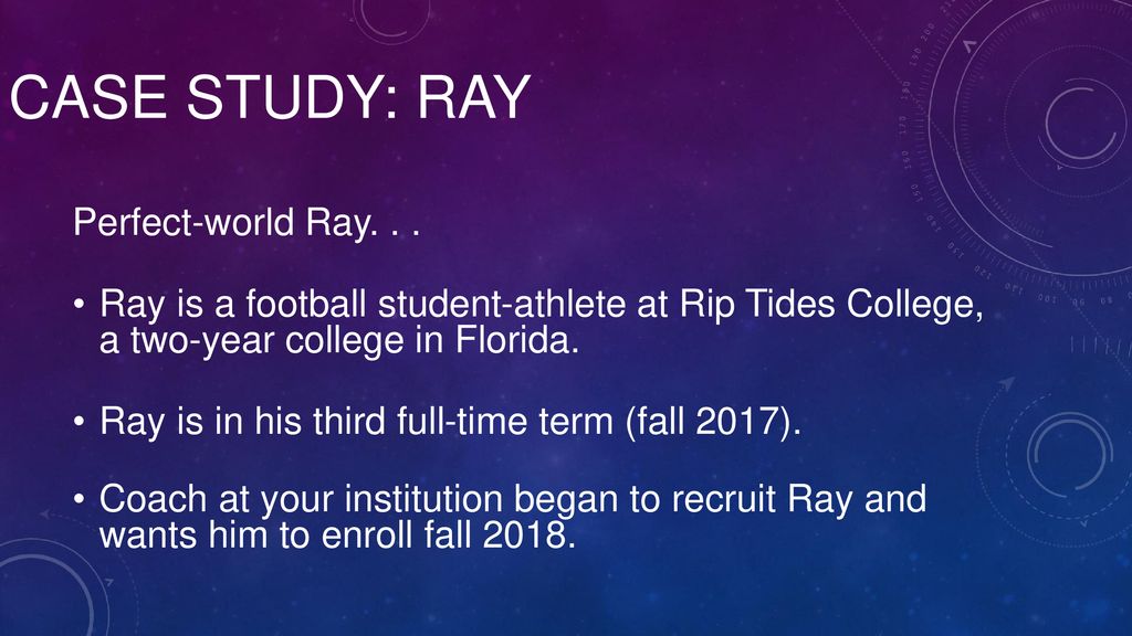Case Study: Ray Perfect-world Ray. . .