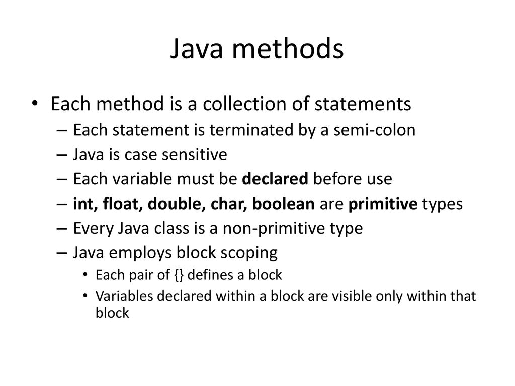 Sridhar Narayan Java Basics Sridhar Narayan - ppt download