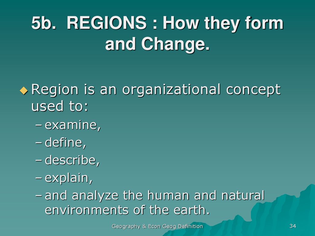 Economic Geography: An Introduction - ppt download