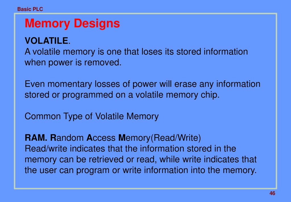 Basic PLC ppt download