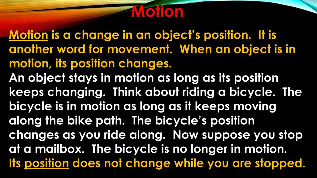 FORCE AND MOTION. ppt download