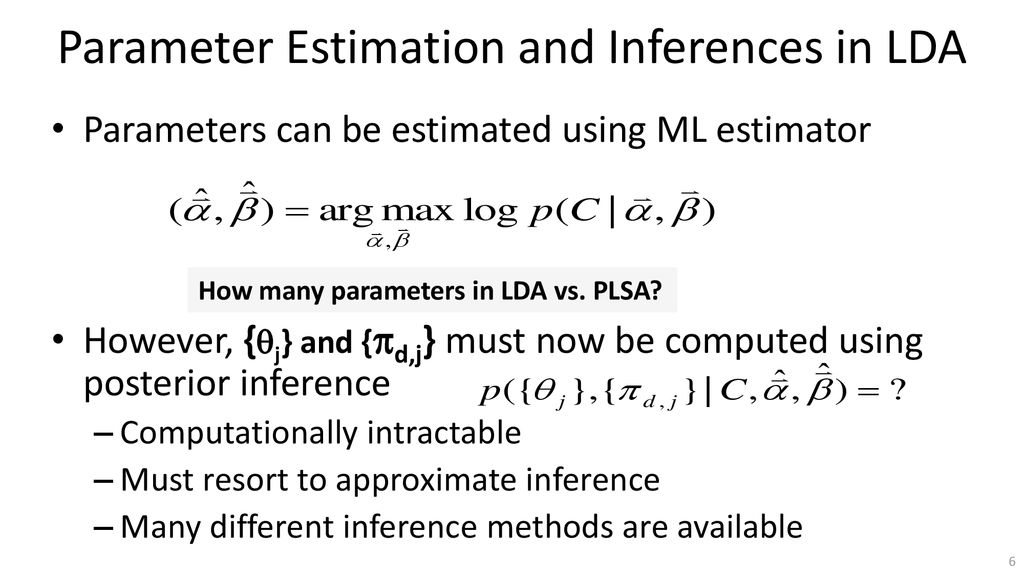 Bayesian Inference For Mixture Language Models Ppt Download