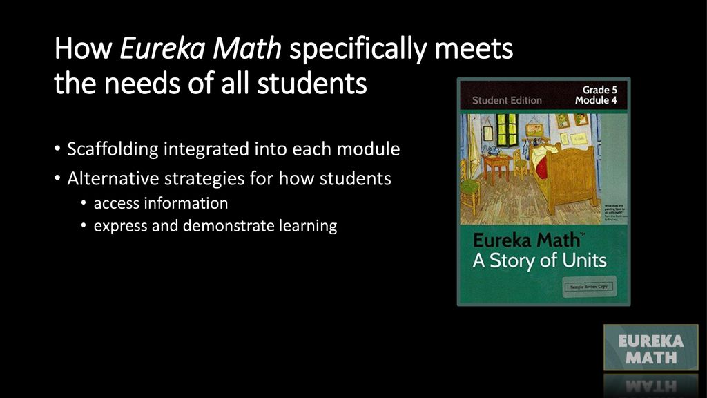 How Eureka Math specifically meets the needs of all students