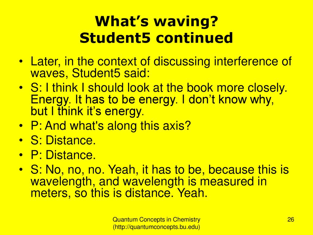 Quantum Concepts in Chemistry ( - ppt download