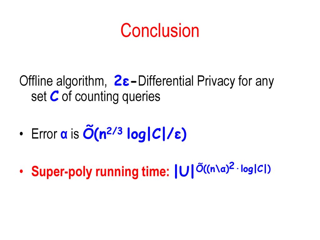 Foundations Of Privacy Lecture 7 Ppt Download