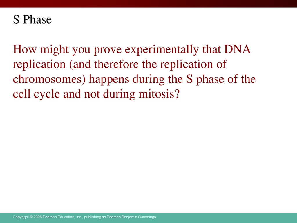 Chapter 12 The Cell Cycle Copyright © 2008 Pearson Education, Inc ... Biology Diagrams