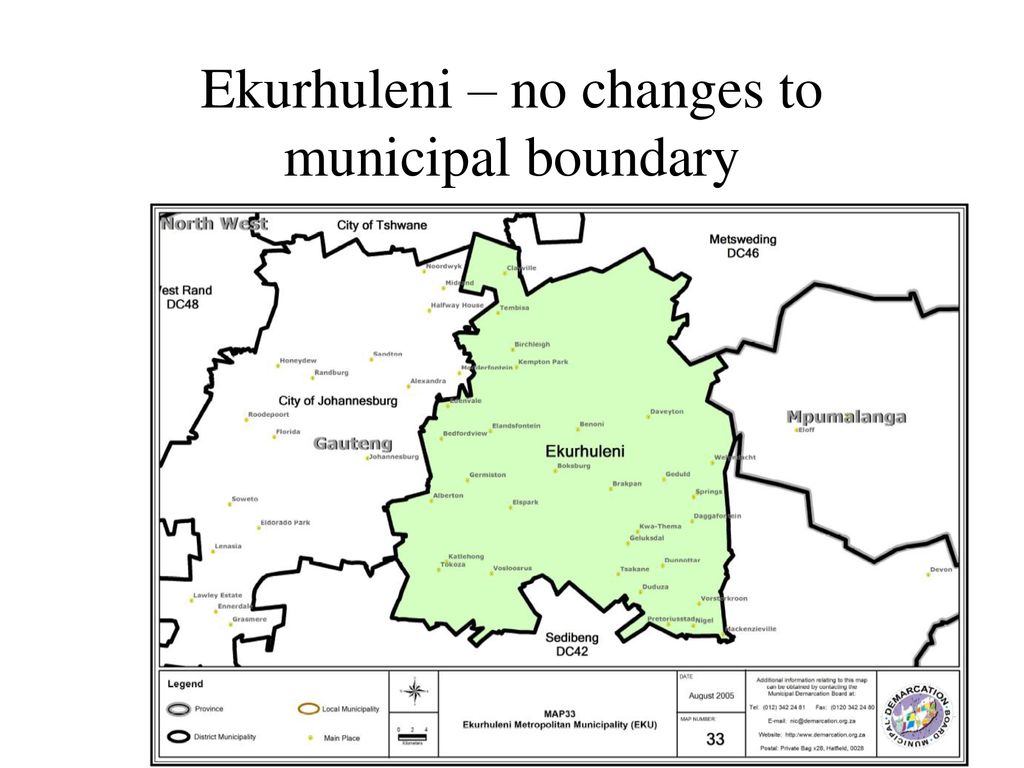 Benoni, Ekurhuleni Municipality