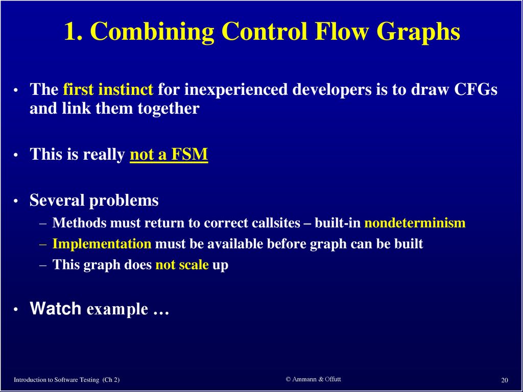 Paul Ammann & Jeff Offutt - ppt download