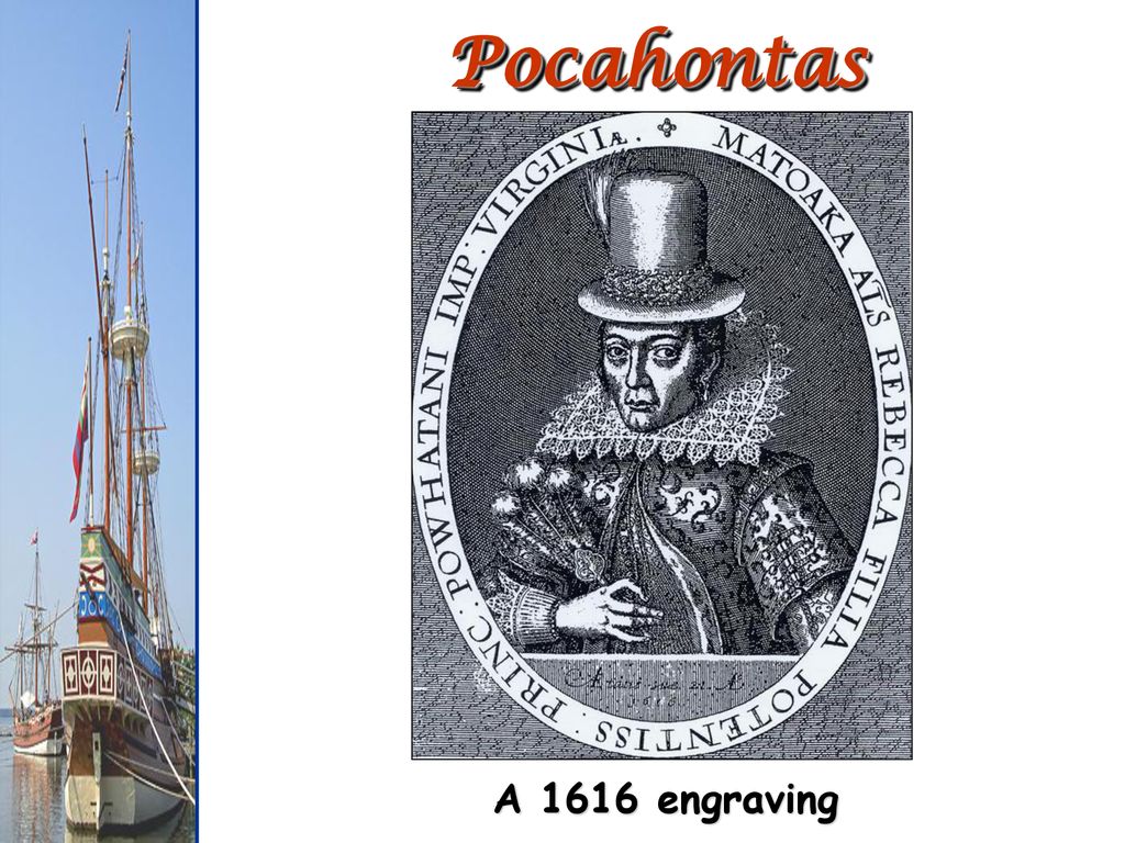 Pocahontas A 1616 engraving