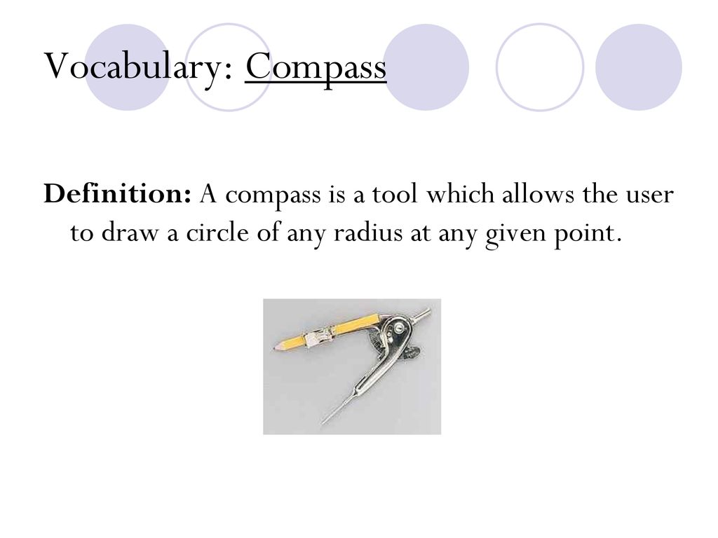 compass tool definition