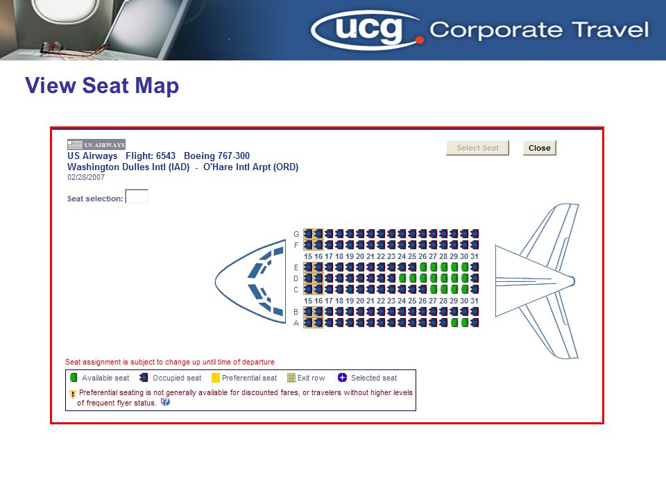 3/31/2017 View Seat Map