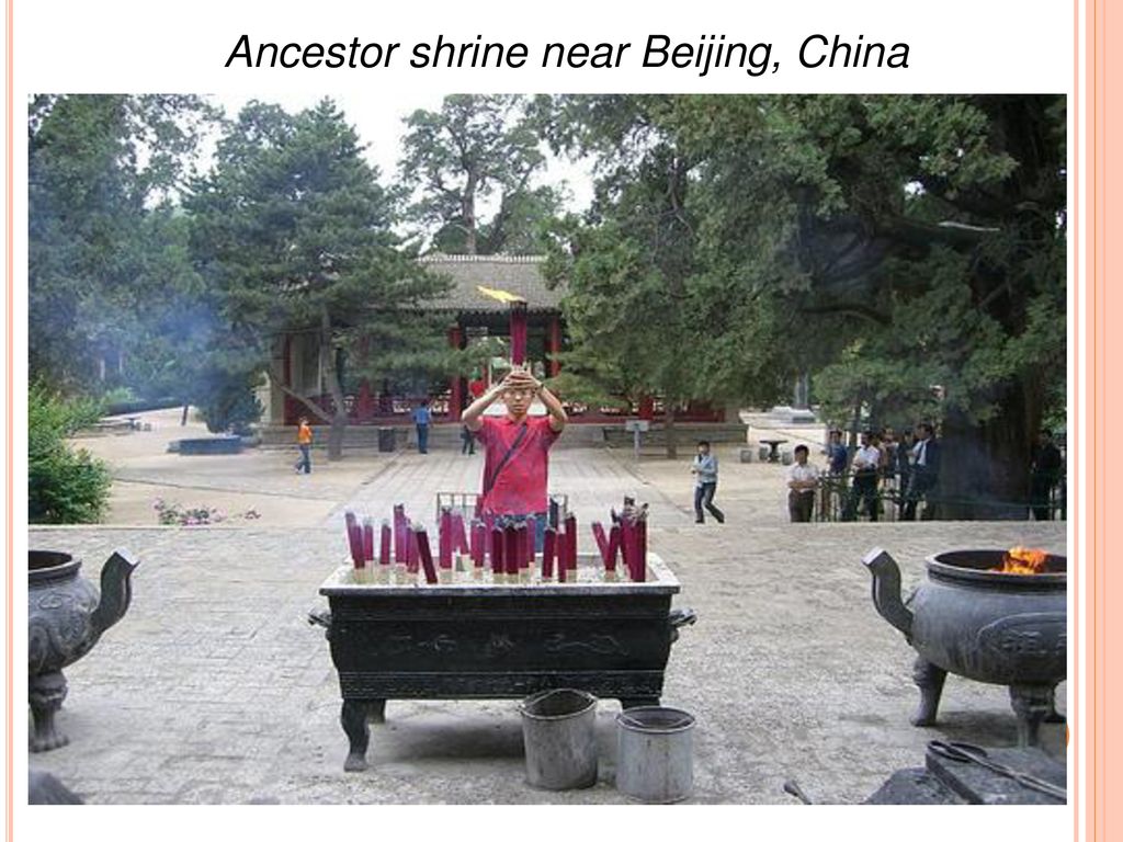 Ancestor shrine near Beijing, China