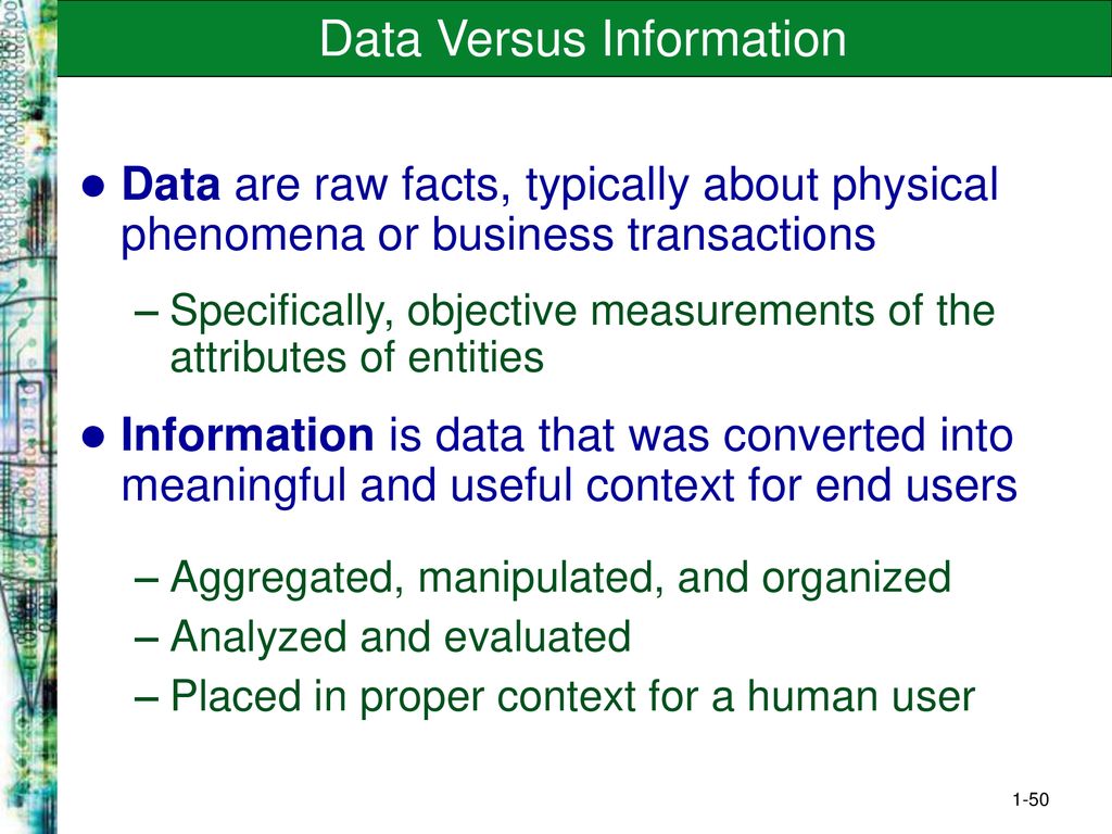 Foundations of Information Systems in Business - ppt download