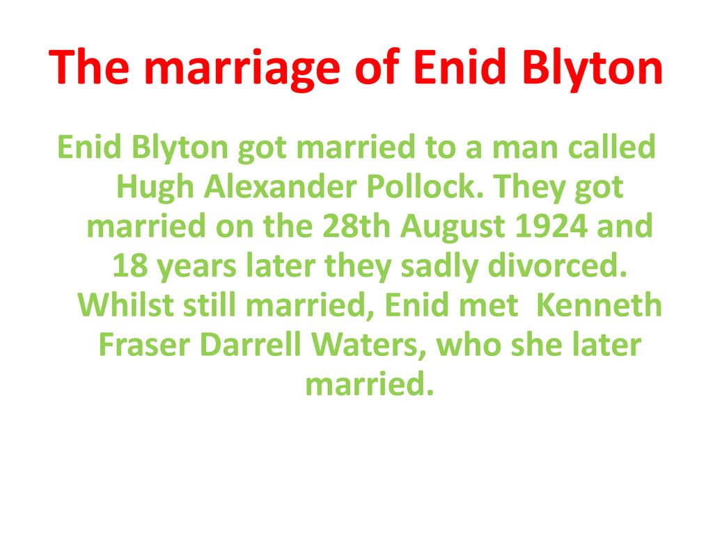 Enid Blyton!. - ppt download