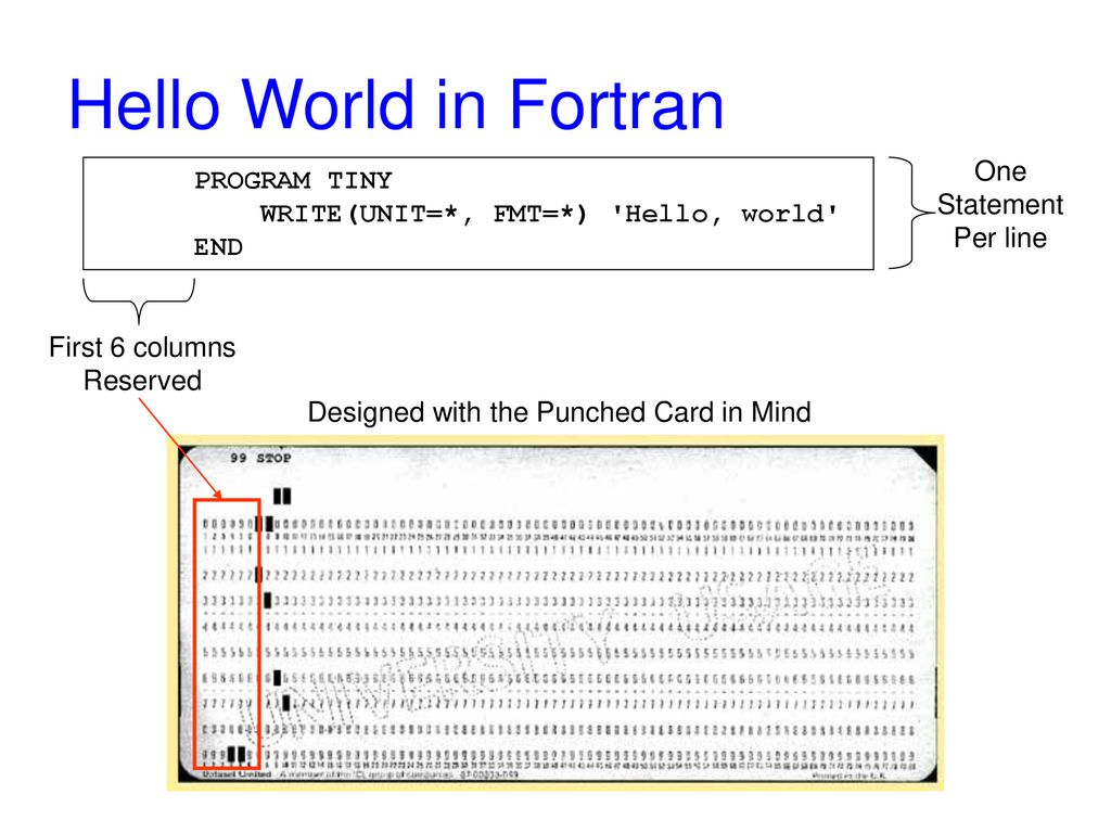 Hello world 1. Фортран hello World. Фортран язык программирования hello World. Фортран пример кода. Код hello World Fortran.
