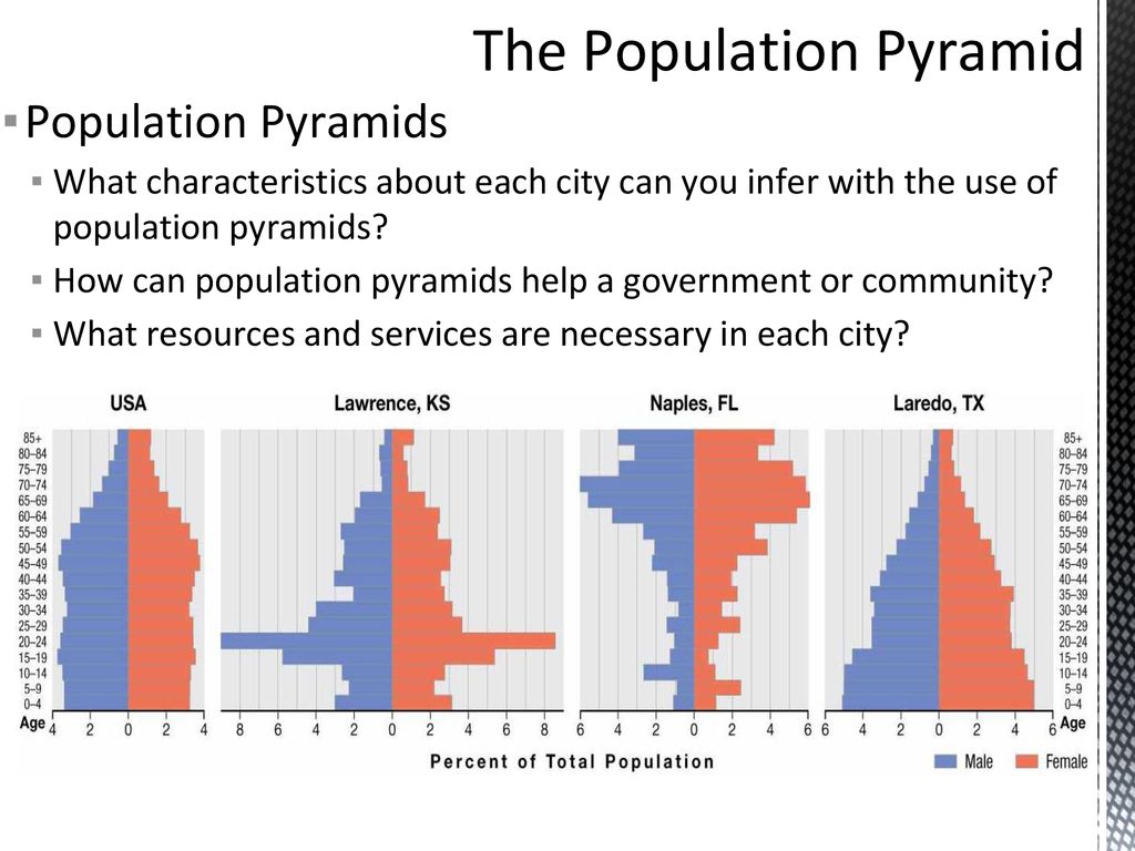 Why is the global population increasing? The Population Pyramid - ppt ...