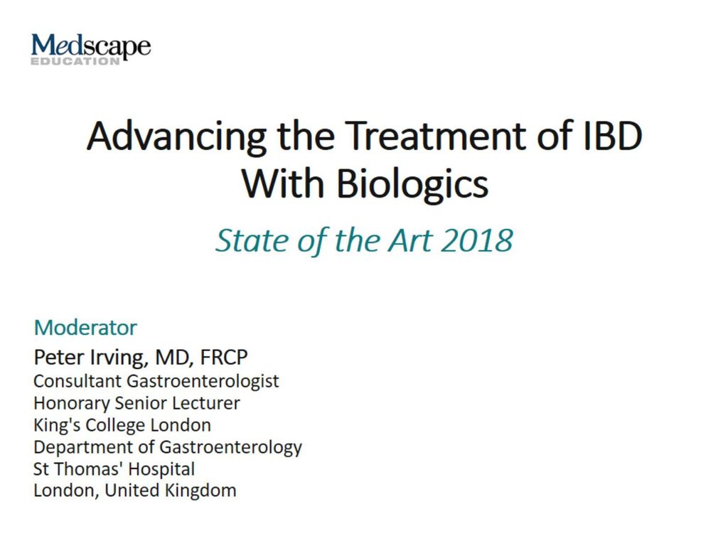 Advancing the Treatment of IBD With Biologics