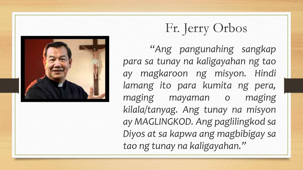 Fr. Jerry Orbos