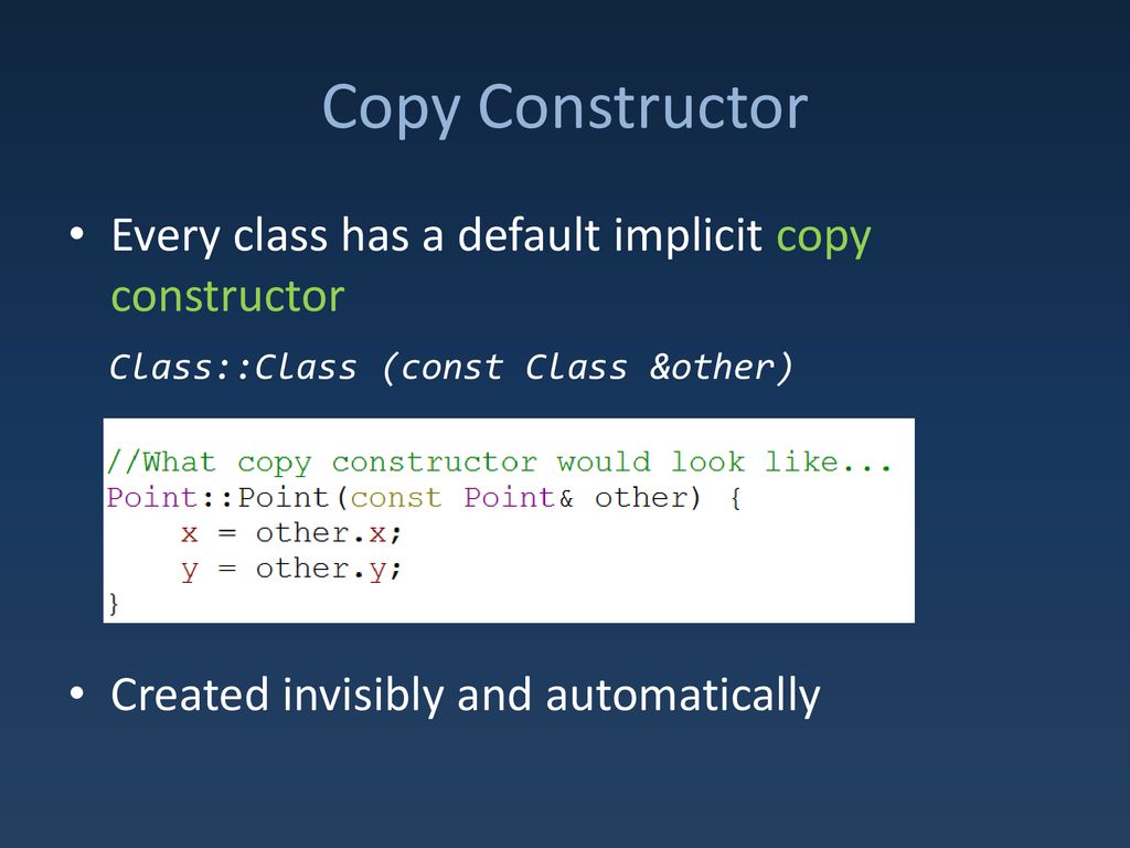 Destruction and copying ppt download