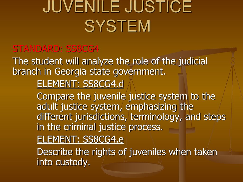 Juvenile Justice System Ppt Download 