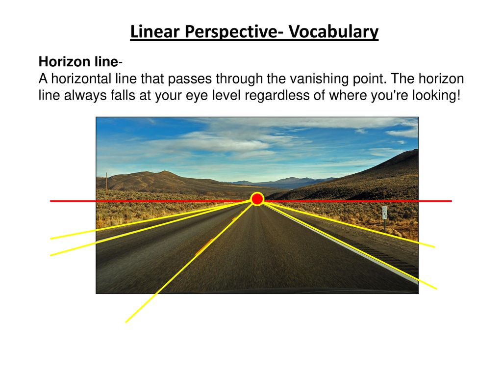Linear Perspective Drawing - ppt download