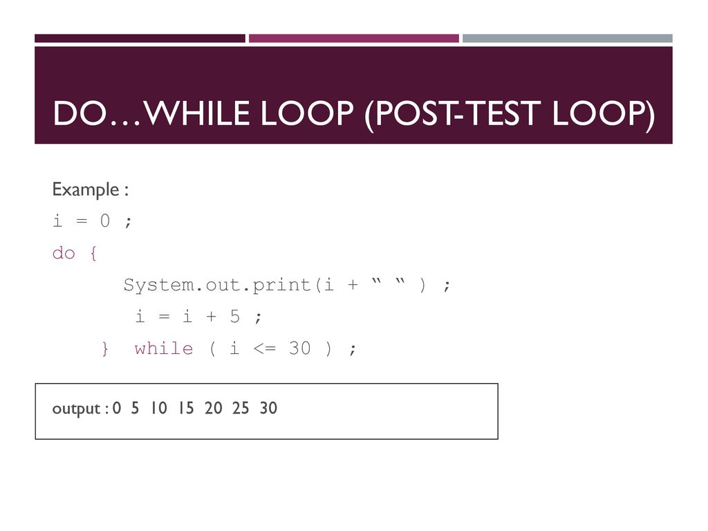 Control Statements Loops. - ppt download