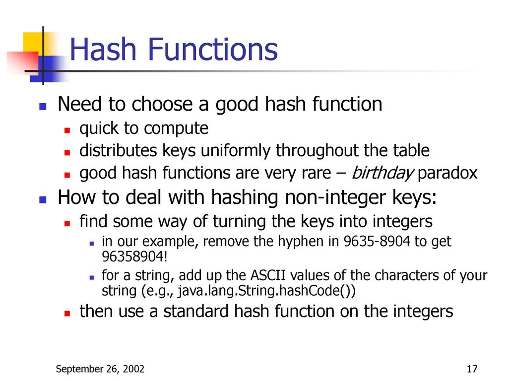 Algorithms and Data Structures Lecture VI - ppt download