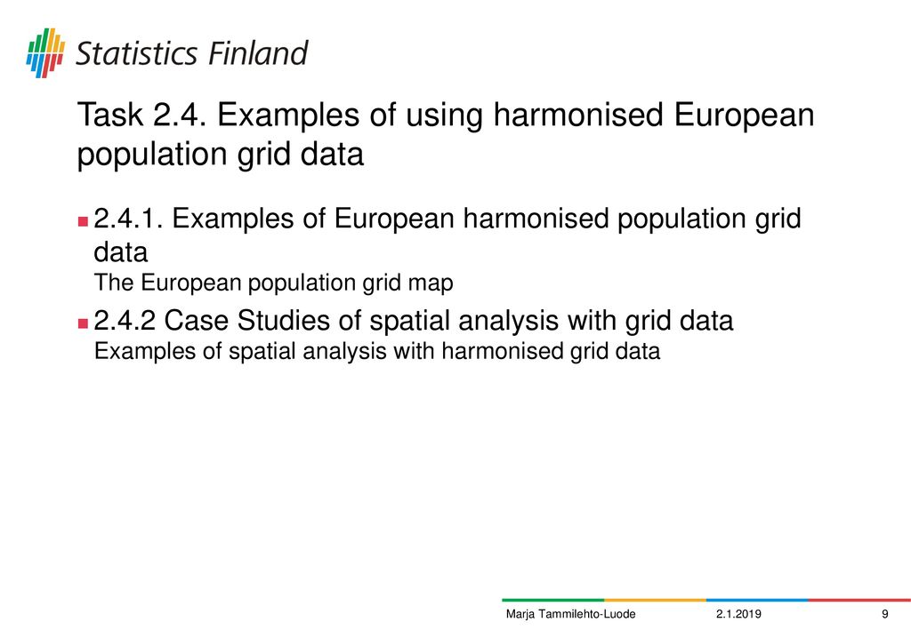Work package 2 geostatistics marja tammilehto luode ppt download