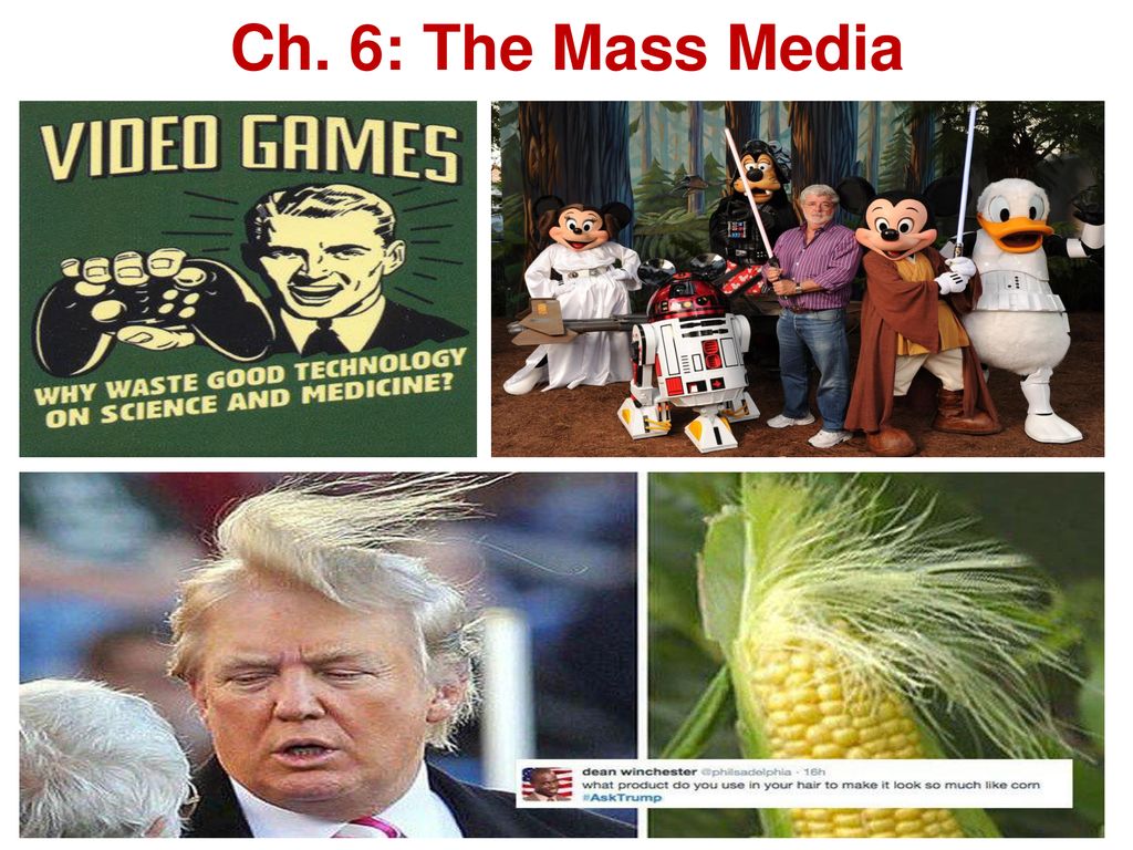 Ch. 6: The Mass Media