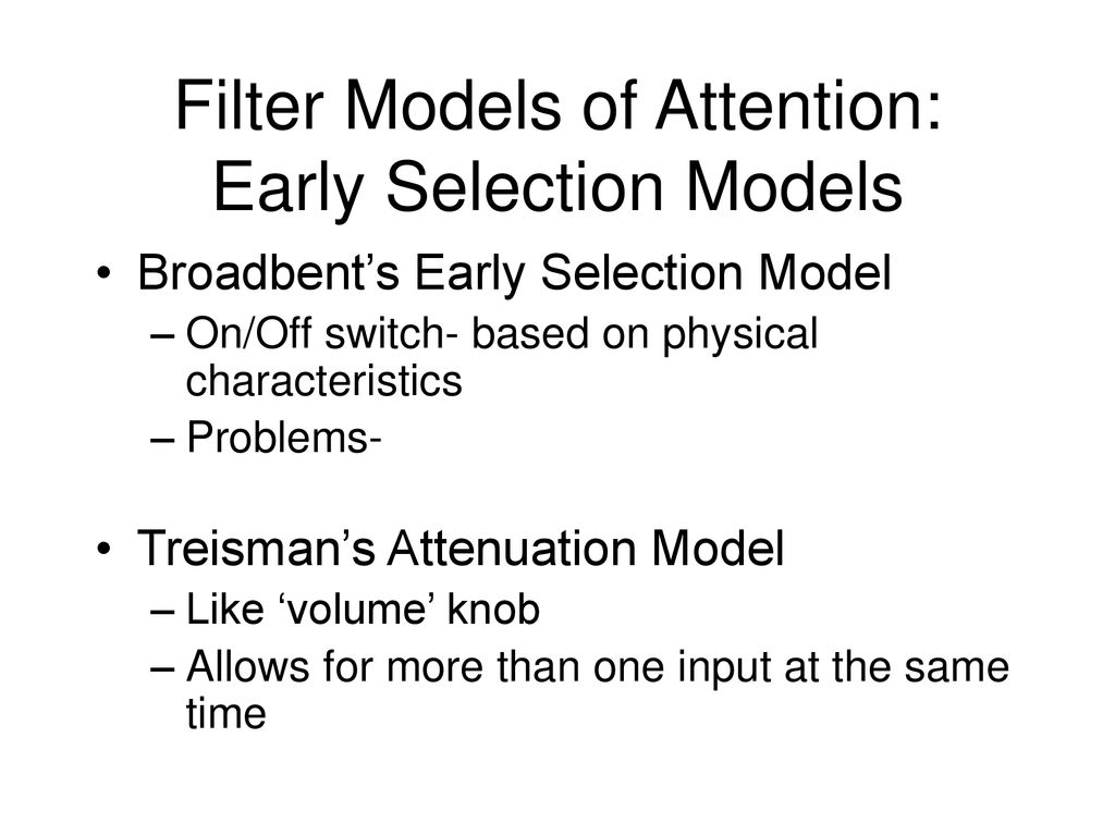 Attention and learning ppt download